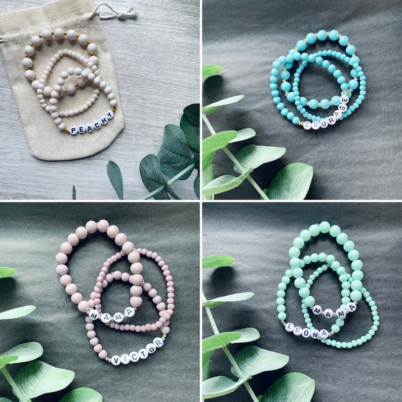 LIMITED EDITION Color Beaded Stack Bracelets