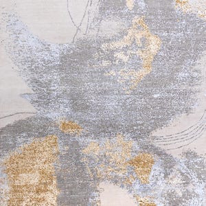 Tappeto annodato a mano in pura lana e vera seta - Nuovo stile contemporaneo 8 x 10 piedi