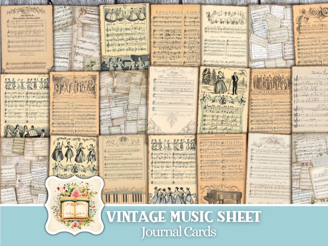 Vintage Junk Journal Ephemera Digital Download Paper Digital Junk ...
