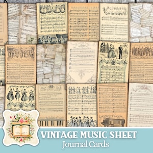 Vintage Junk Journal Ephemera Digital Download Paper Digital Junk Journal Kit Vintage Ephemera Scrapbooking Victorian Junk Journal Shabby