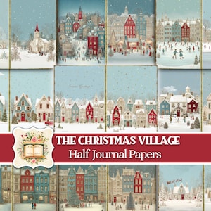 Vintage Christmas Junk Journal Kit Classic Christmas Junk Journal Printable Paper Christmas Ephemera Christmas Cards Digital Download