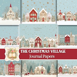 Vintage Christmas Junk Journal Kit Classic Christmas Junk Journal Printable Paper Christmas Ephemera Christmas Cards Digital Download