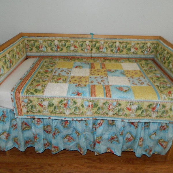 CLEARANCE--4 Piece Beatrix Potter Flopsy Bunnies Nursery Set
