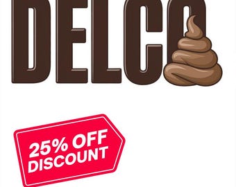 Camisetas de Delco Pooper, camiseta del orgullo de Pensilvania, humor del condado de Delaware, camisetas locales divertidas, ropa de regalo novedosa, camisetas humorísticas de recuerdo