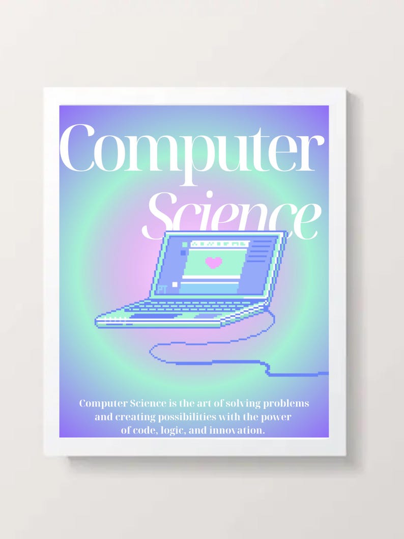 Computer Science Poster - Etsy