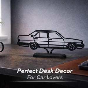 Gepersonaliseerde led-autodecor Italiaanse stijl Doğan-serie Minimale éénregelige auto Silhouet Licht Automotive Autoliefhebber Cadeau Voertuigoverzichtskunst afbeelding 3