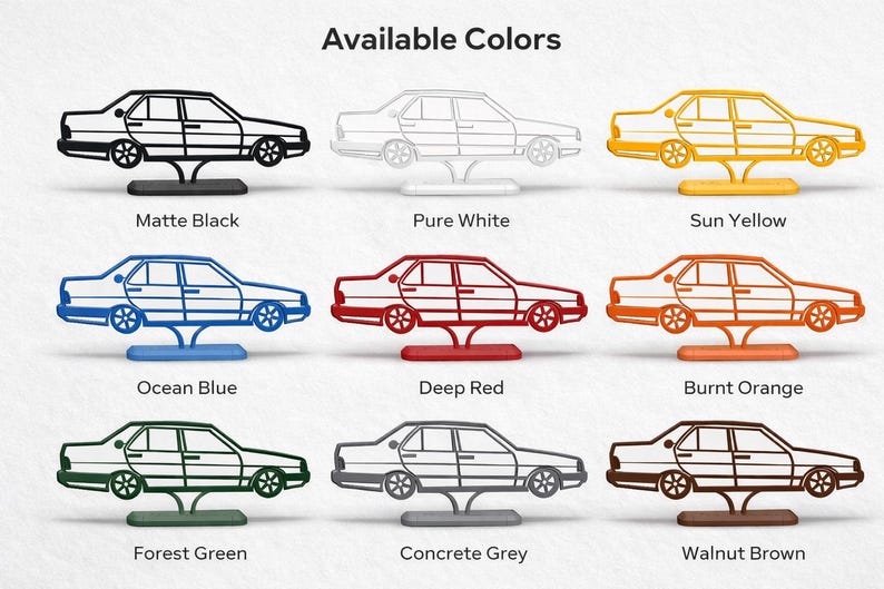 Gepersonaliseerde led-autodecor Italiaanse stijl Doğan-serie Minimale éénregelige auto Silhouet Licht Automotive Autoliefhebber Cadeau Voertuigoverzichtskunst afbeelding 11