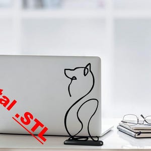 Cute Dog 3D Printer STL File - Digital Download Table Decor, DIGITAL 3D Printer STL Dog, Dog Mom Gift, Dog Home Decor