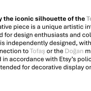 Gepersonaliseerde led-autodecor Italiaanse stijl Doğan-serie Minimale éénregelige auto Silhouet Licht Automotive Autoliefhebber Cadeau Voertuigoverzichtskunst afbeelding 2