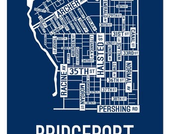 ティーズ ページ10 Chicago 60614 Zipcode 2025 Street Map Poster, Lincoln Park