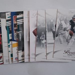NFL Football Cards Custom Prestige Pack - 15 Cards - 2022-2024 - Sports Collectibles Memorabilia - Please Read Description