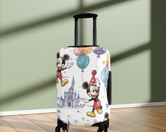 Mickey Mouse-bagagehoes, Disney-kasteelballonnen, reiskofferbeschermer
