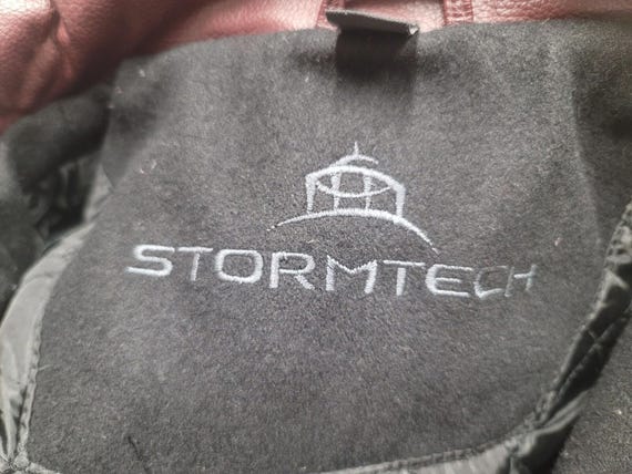 Mens Stormtech Wool - Polyester Jacket with Leath… - image 5