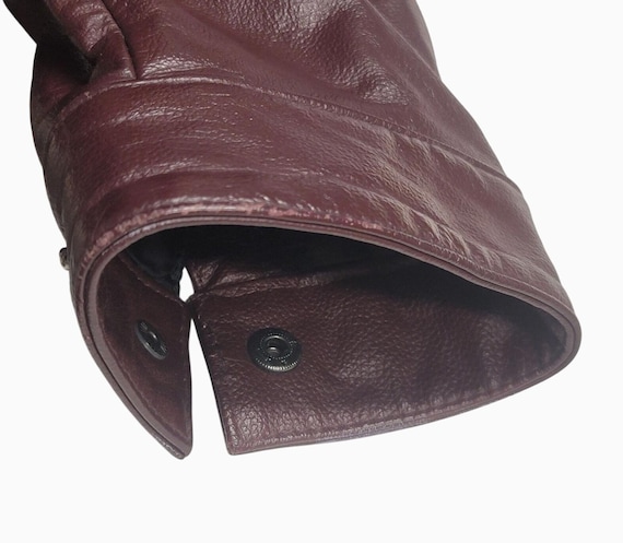 Mens Stormtech Wool - Polyester Jacket with Leath… - image 8