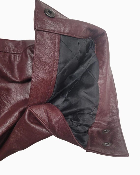 Mens Stormtech Wool - Polyester Jacket with Leath… - image 9