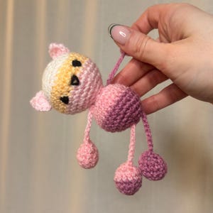 Mini Cat Amigurumi Pattern – Easy Crochet Plushie PDF for Beginners