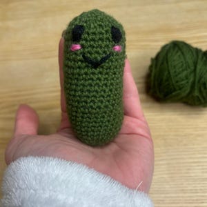 Amigurumi Pickle Crochet Pattern: Beginner Friendly (PDF Pattern)