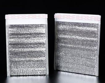 10 Aluminium Insulated Mailing Bags Shipping Envelopes Thermal Bag Cold Hot Food