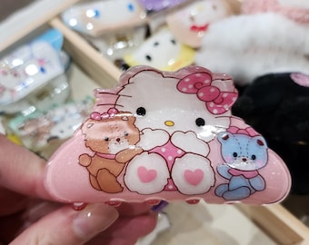 Sanrio Claw Clip, Hello Kitty, Kuromi, Cinnamoroll