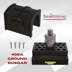 400A Sammelschiene: 12V-48V DC Stromverteilerblock mit Abdeckung