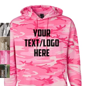 Custom Made Code V Pink Camo Camouflage Pullover Hooded Sweatshirt 3969 ...