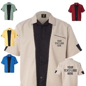 Custom Made Hilton HP2245 Monterey Bowling Shirt All Colors and Sizes- X-Small through 3XL - Bowling Collection
