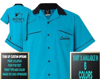 60's Hilton bowling シャツ L VINTAGE 60'S HILTON BOWLING SHIRTS Made in USA BLUE/L