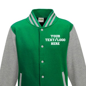 fleece letterman jacket