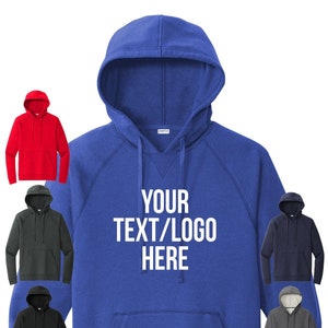 Custom STF200 YSTF200 Sport-Tek® Drive Fleece Pullover Hoodie Available All colors & Sizes