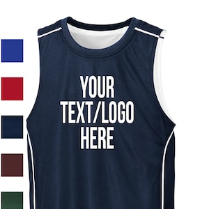 Custom Sport-Tek® PosiCharge® Mesh Reversible Sleeveless Tee Adult and Youth ST555 YST555 Available All colors & Sizes