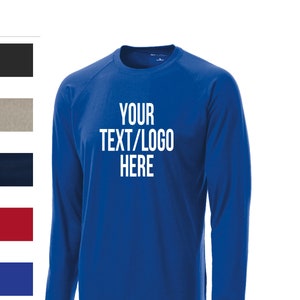 Custom Sport-Tek® Long Sleeve Ultimate Performance Crew ST700LS Available All colors & Sizes