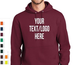 Big and tall hooded sweaters