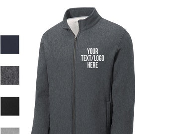 Custom Sport-Tek ® Super Heavyweight Full-Zip Sweatshirt ST284 Available All colors & Sizes