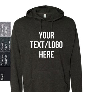 Custom Independent Trading Co. - Lightweight Hooded Pullover T-Shirt - SS150J