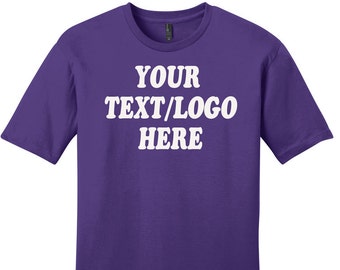 Custom District® 100% Cotton T-Shirt DT6000