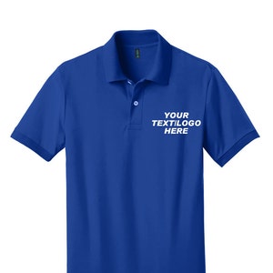 District Made® Mens Stretch Pique Polo DM325 Custom District Made Tshirt Available All colors & Sizes