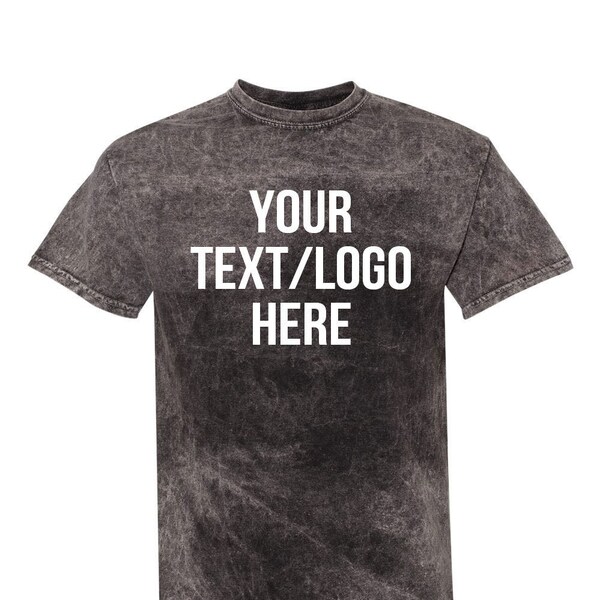 A Mineral Washed Graphic T-shirt