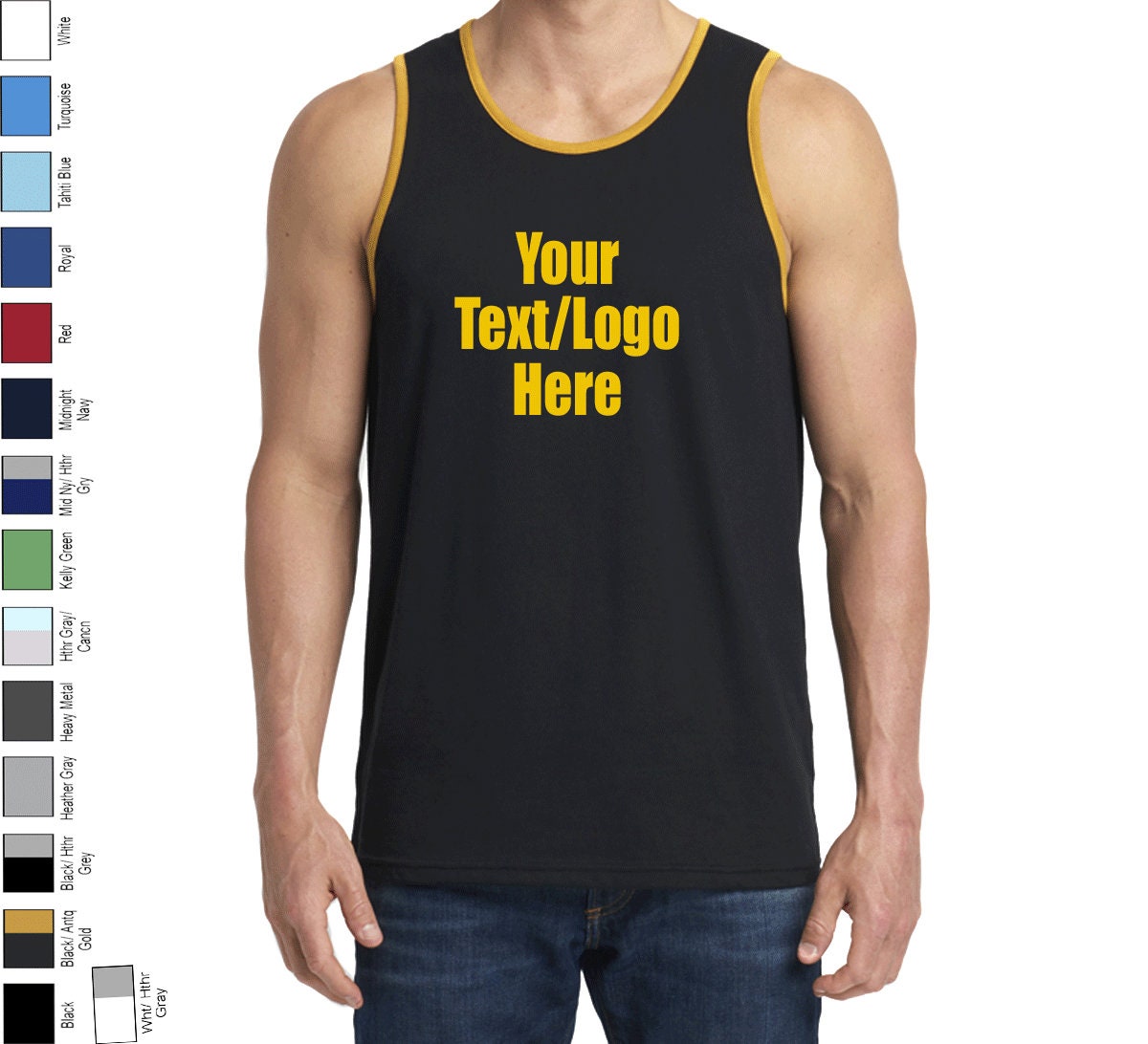Custom Printed New Logo Designed Fashion Sleeveless Jersey