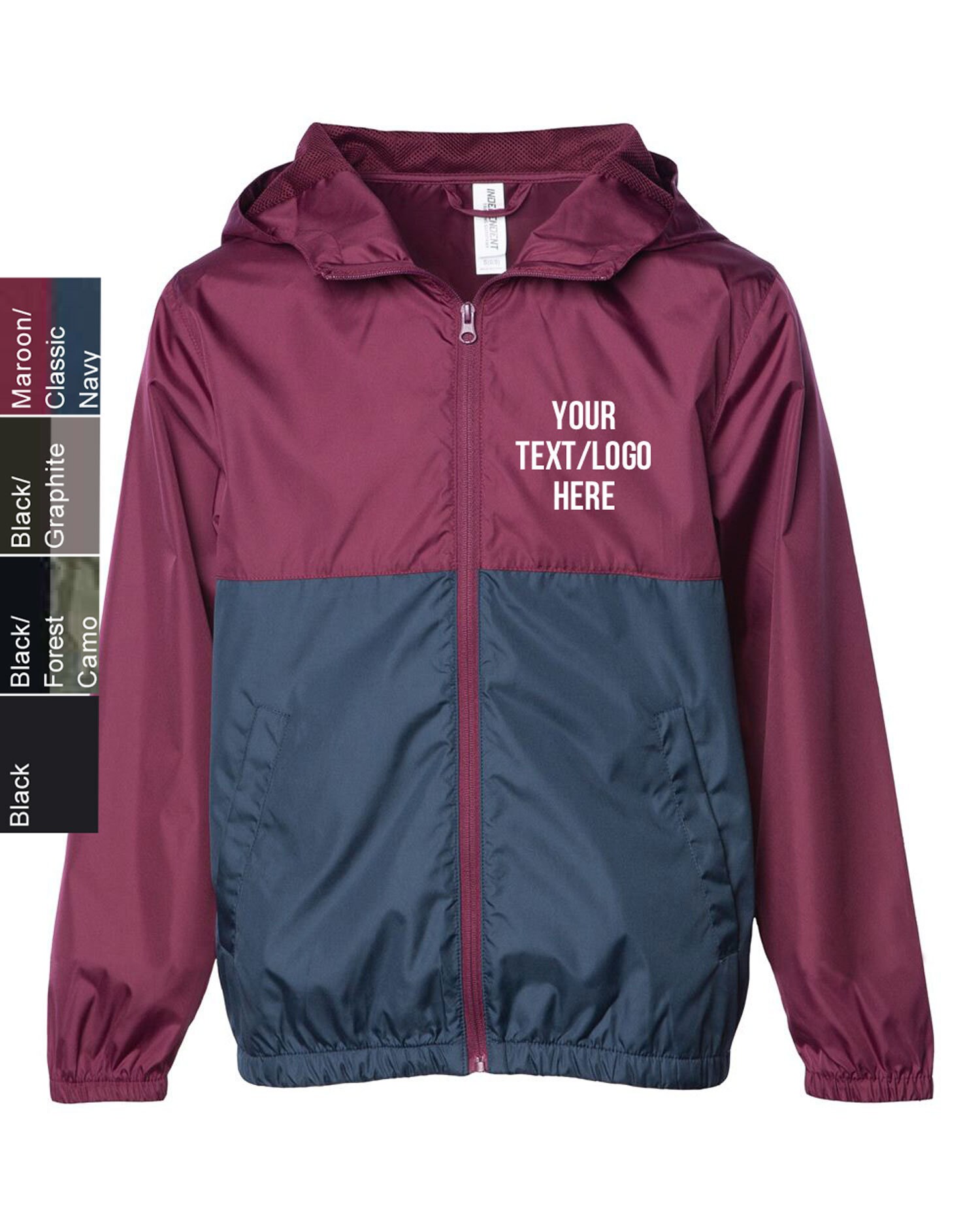 Independent trading co windbreaker hot sale