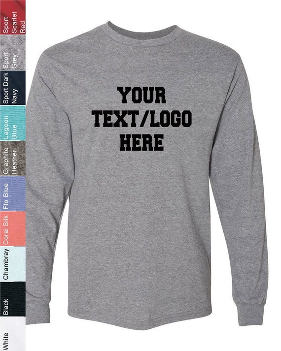 Custom Made Gildan - Hammer™ Long Sleeve T-shirt - H400