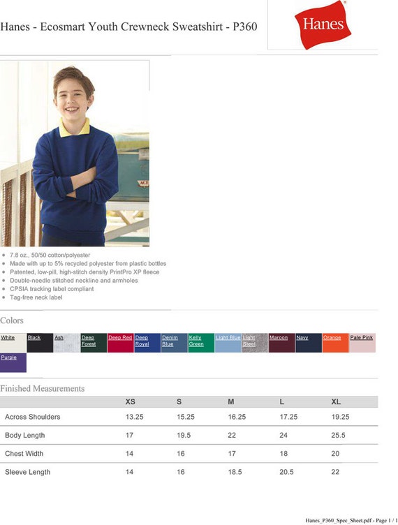 hanes p360