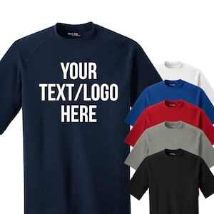 Custom Made Sport-Tek Ultimate Performance Crew ST700 Solid or Glitter Print Customized All Colors