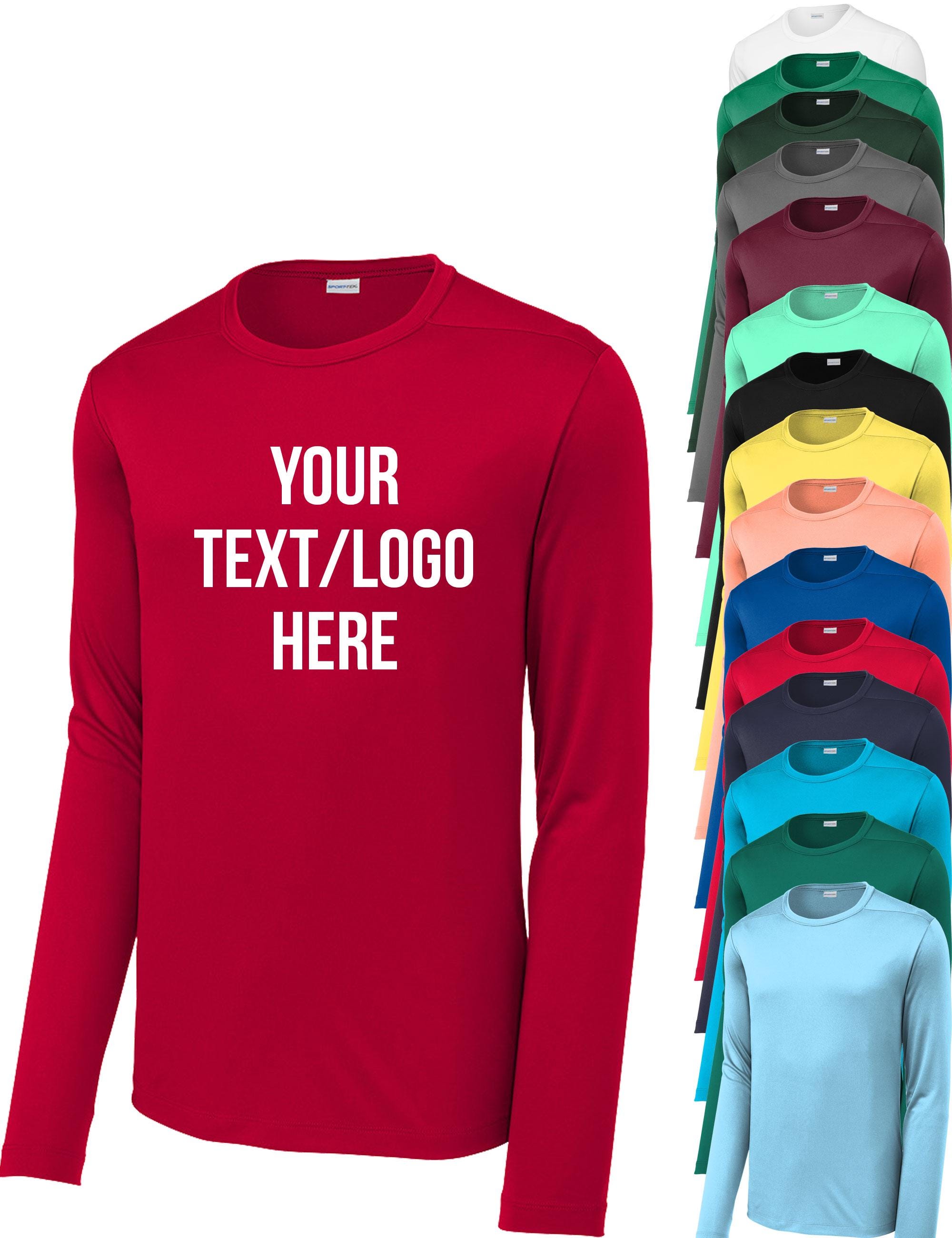 Custom Sport-Tek Long Sleeve UV Shirt: UPF 50 Sun Protection ST420LS