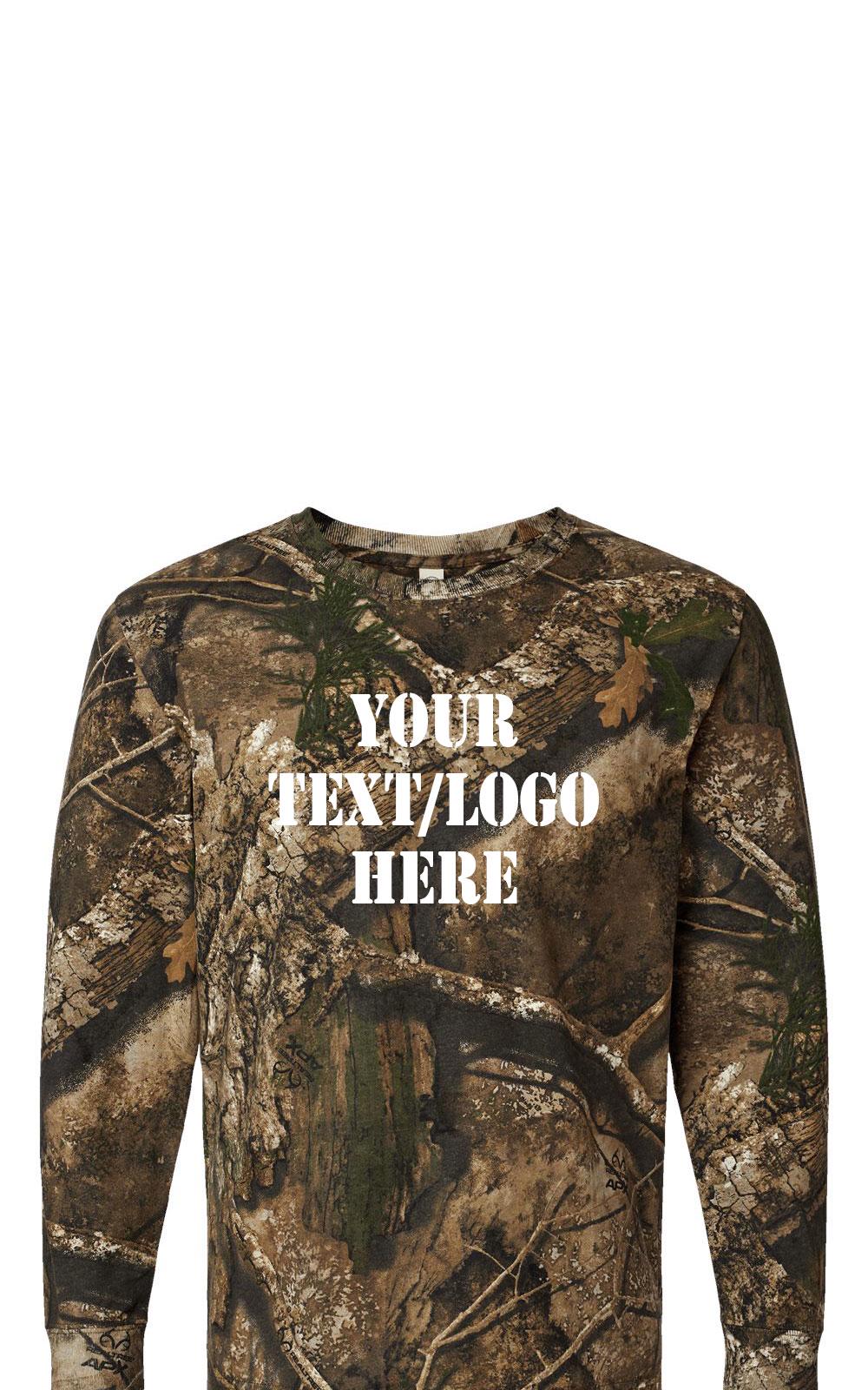 Code Five Adult Realtree Camo Long Sleeve Tee 3981