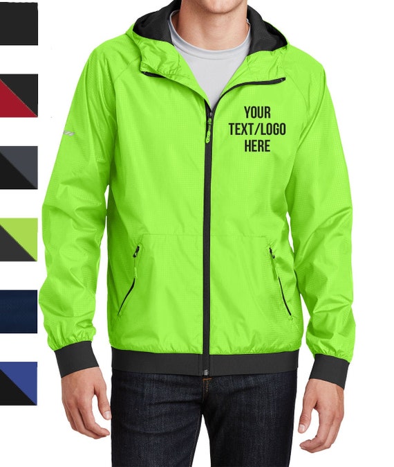 Custom Sport-tek® Embossed Hooded Wind 