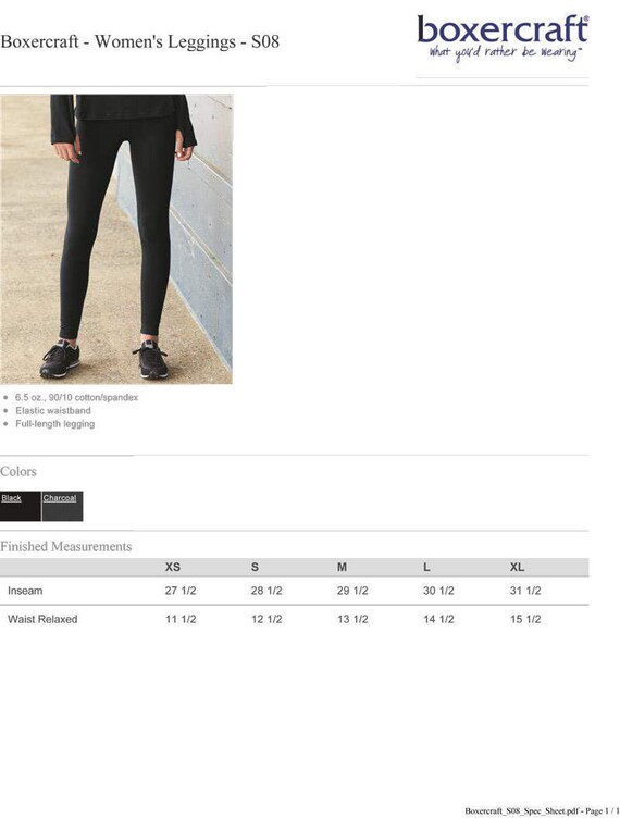 boxercraft leggings
