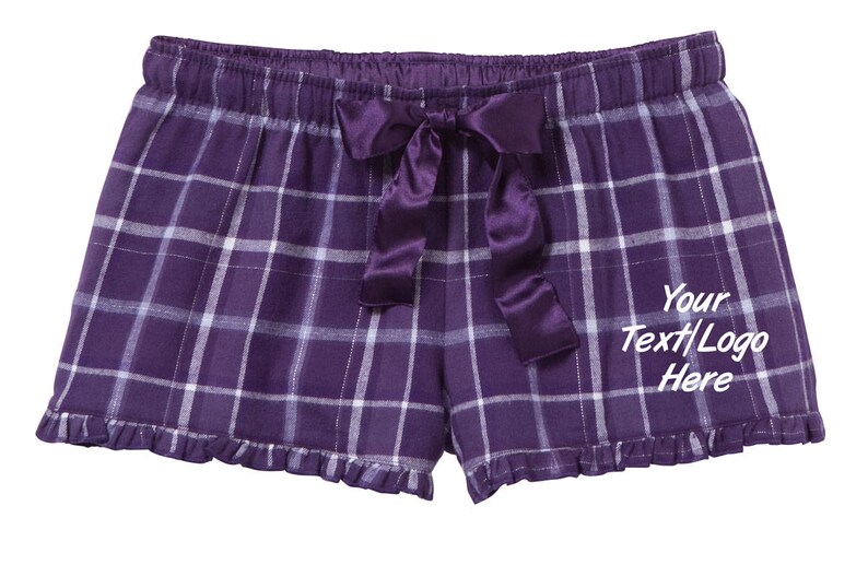 Custom Made Boxercraft Women/'s Bitty Boxer F41 Purple Sparkle VIP Bitty Boxer Customized Shorts with Vinyl or Glitter Print
