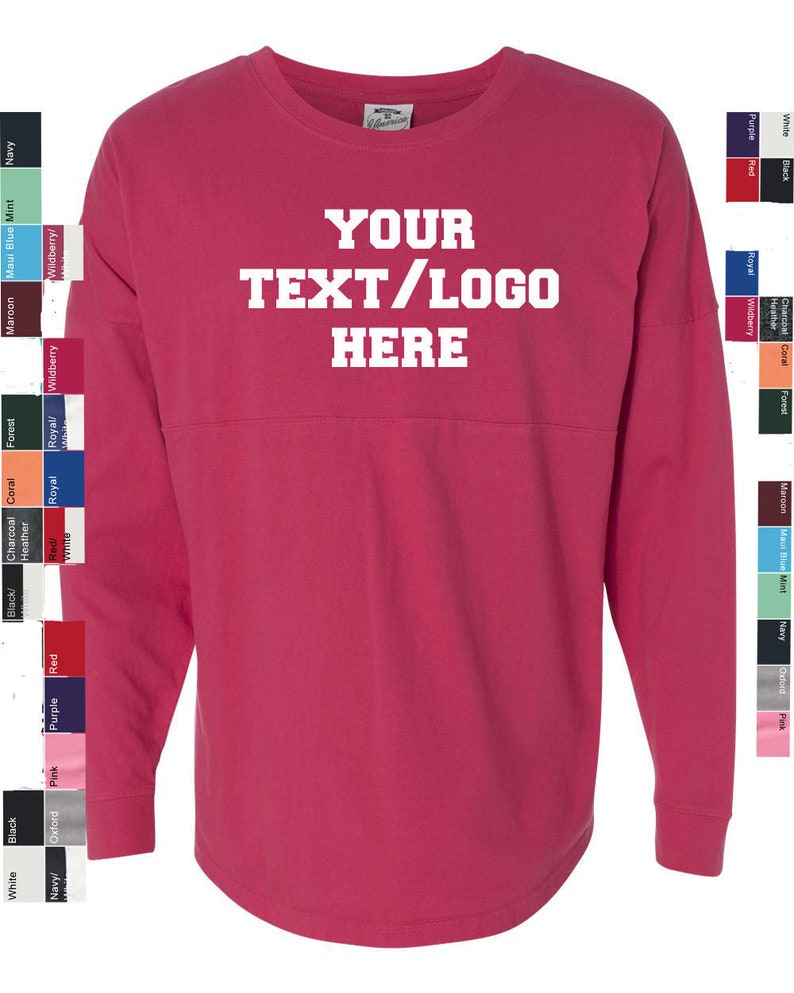 Personalized J.America Adult or Youth Pom Pom Cheer Style Game Day Jersey Custom Made /& Customized w Vinyl or Glitter