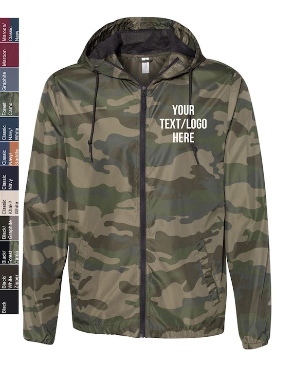 custom made camo jackets