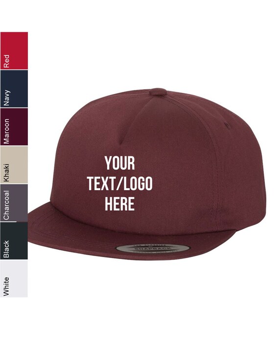 Custom yupoong snapback hats Clearance